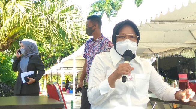 Anak Ingin Maju di Pilwali Surabaya dari PDIP, Risma: Ngawur!