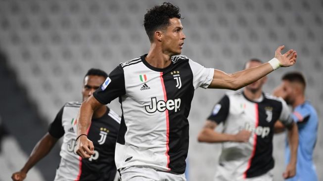 Cristiano Ronaldo Bikin Dua Rekor Baru saat Juventus Bungkam Lazio