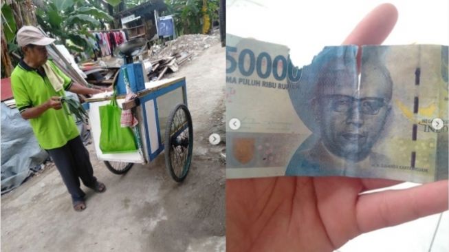 Penjual Tape Tertipu Dapat Uang Palsu, Publik Panggil Nama Baim Wong