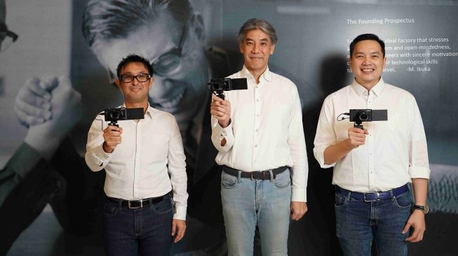 Peluncuran Sony ZV-1, Kamis (23/7/2020). [Sony Indonesia]