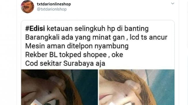 Pria Ini Jual Murah Ponselnya, Alasannya Bikin Tepok Jidat