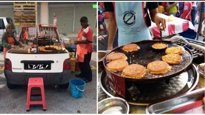 Demi Jualan Martabak Makin Laris, Pria Ini Ubah Mobil Jadi Tempat Masak