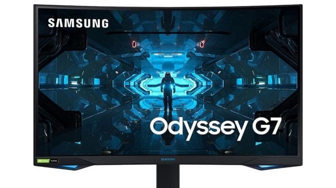 Samsung Odyssey G7. [Samsung Electronics Indonesia]