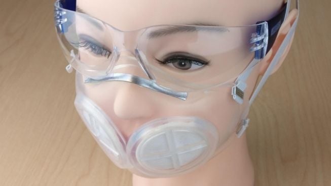 Masker N95 yang bisa digunakan lagi. [Mit.edu]