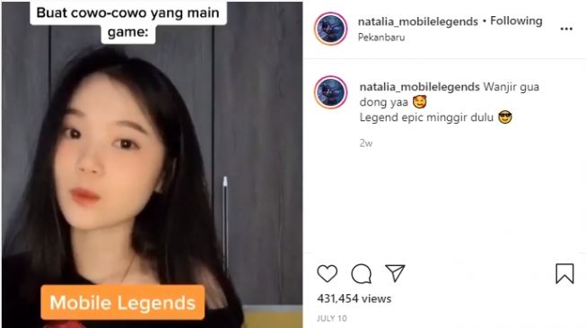 Bikin Kesemsem, Gadis Cantik Ini Cari Cowok Pemain Game Mobile Legends