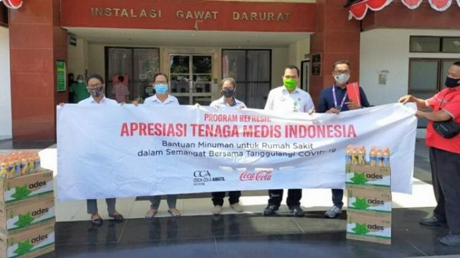 Coca-Cola Indonesia Ajak Masyarakat Berinovasi Lindungi Tim Medis