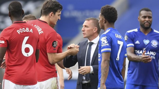 Leicester City Gagal Finis Empat Besar, Brendan Rodgers Tak Kecewa