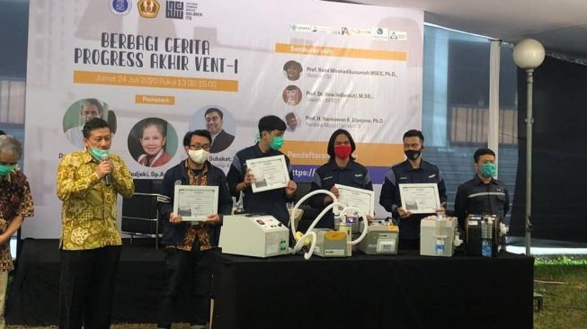 Bangga! ITB dan Unpad Berhasil Bikin Vent-I, Ventilator Buatan Indonesia