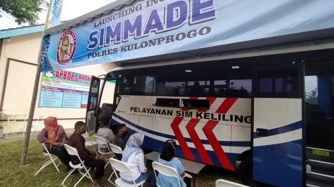 Hindari Kerumunan Saat Urus SIM, Polres Kulon Progo Luncurkan SIMMADE