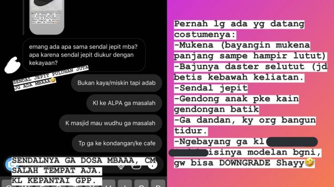 Larang Pelanggan Masuk Pakai Sandal Jepit, Pemilik Kafe Dikecam