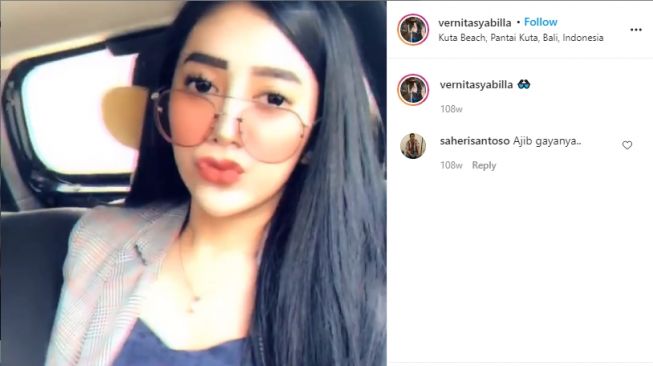 Cantikan manam pakai filter atau nggak (Instagram)