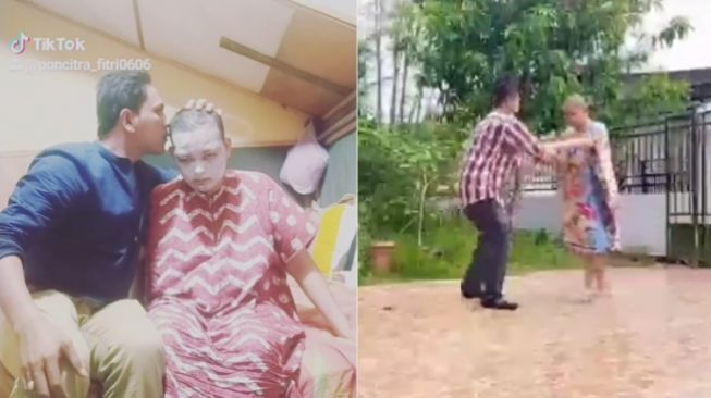 Video Rawat Istri Kanker Otak Viral, Pria Aceh Ini Tuai Simpati Warganet