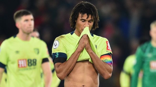 Manchester City dikabarkan telah merampungkan transfer Nathan Ake dari Bournemouth. [Glyn KIRK / AFP]