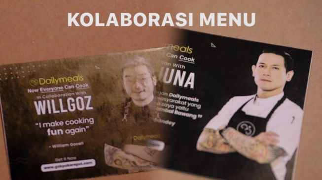 Kolaborasi Chef Juna, Chef William dan Dailybox Lahirkan Masakan Siap Saji