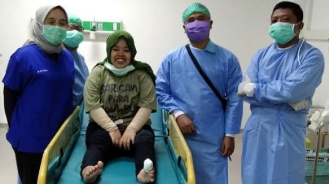 Kondisi Terbaru Kekeyi Usai Terinjak Sapi, Tak Bisa Tidur Saking Sakitnya