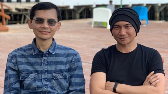 Penyanyi Anji bersama Prof Hadi Pranoto [Insagram]