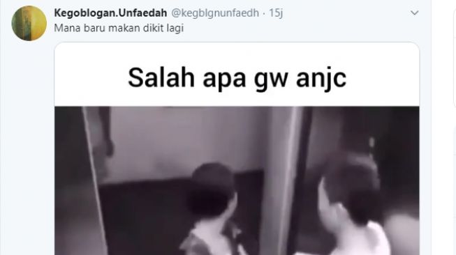 Makanannya Direbut Cewek Saat Cekcok, Begini Reaksi Si Pemilik Makanan