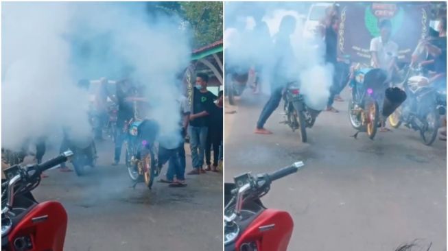 Viral Rombongan Motor dengan Knalpot Terompet, Ulahnya Bikin Geleng Kepala