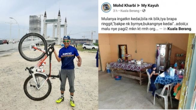 Lapar saat Gowes, Pemuda Asal Masuk Rumah Orang Minta Makan, Dikira Warung