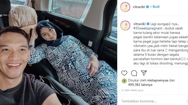 Citra Kirana Mendengarkan Musik selama Melahirkan, Genre Apa yang Sesuai?