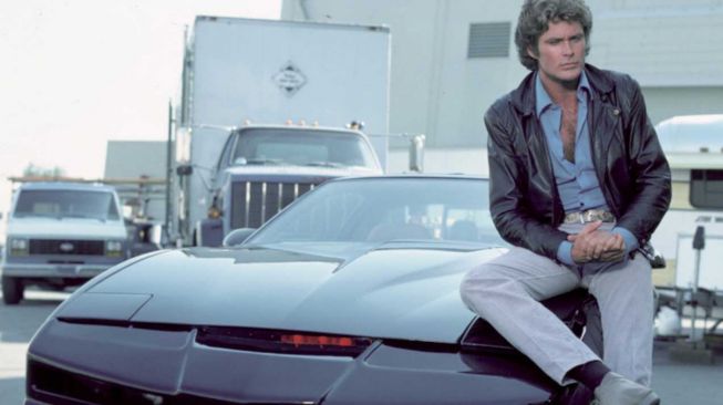 KITT dalam film Knight Rider. (motor1.com)