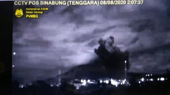 Gunung Sinabung Erupsi, Empat Kecamatan Terdampak