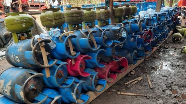 Bareskrim Polri Ungkap Penyimpangan Tabung Gas Elpiji