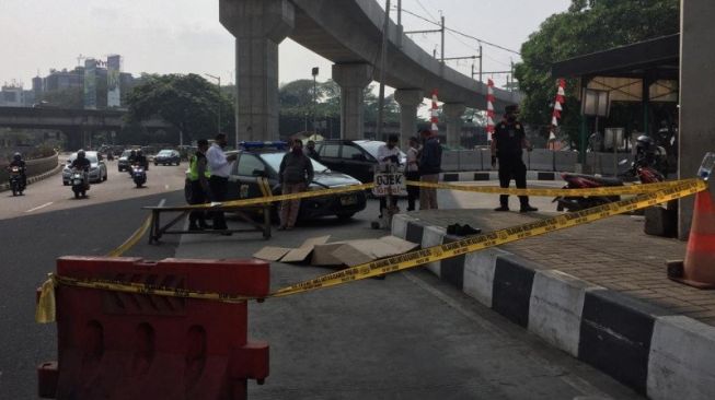 Seorang Kakek Mendadak Meninggal Dunia di Pinggir Jalan