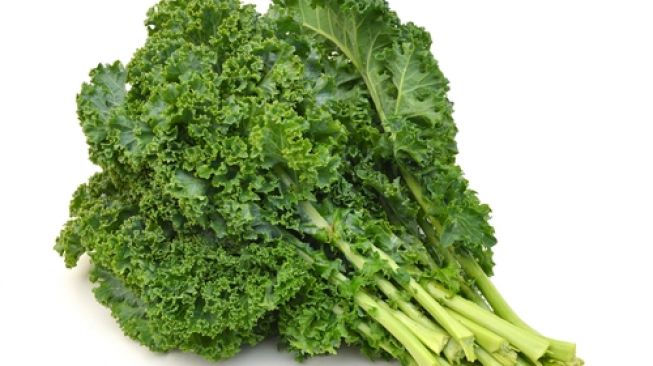 Sayur kale. (Shutterstock)