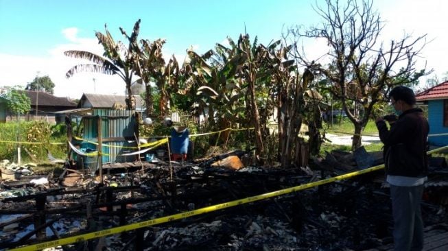 Keji! Thabrani Tega Bunuh dan Bakar Istri Usai Berhubungan Badan