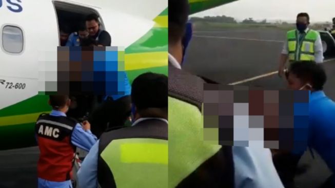 Heboh Orang Gila Masuk Pesawat Citilink, Berontak Saat Dipaksa Turun