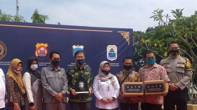 Ratusan Pelaku Pariwisata dan Ekonomi Kreatif di Lebak Dapat Bantuan Balasa