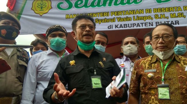 Ditanya Soal Kalung Anti Corona, Mentan Syahrul: Dibully Saya Nanti