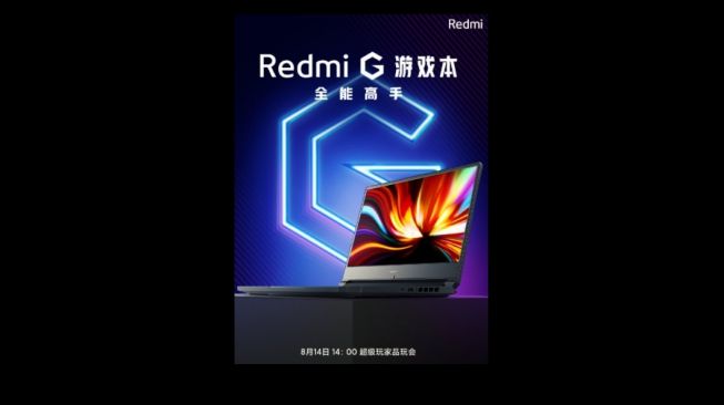 Besok, Laptop Redmi G Resmi Meluncur