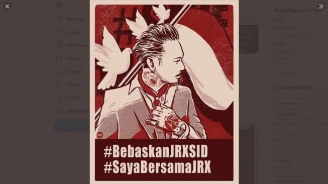 Jerinx SID Ditahan Gegara 'IDI Kacung WHO', Publik Serukan #BebaskanJRXSID