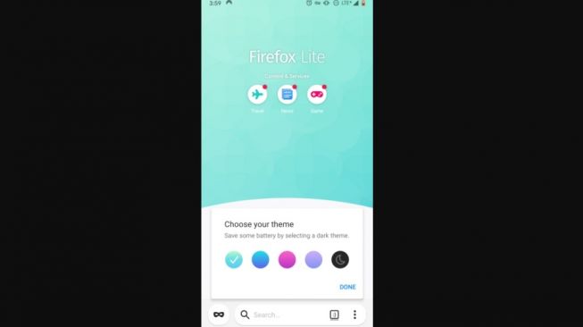 Firefox Lite punya ftur baru. [Mozilla Indonesia]