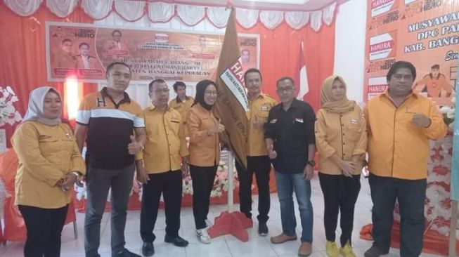 Jufri Hermawan Kembali Terpilih Nahkodai DPC Hanura Bangkep 