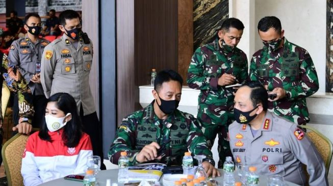 Kabar Gembira Soal Obat Anti Covid-19 Disampaikan Jenderal Andika dan Gatot