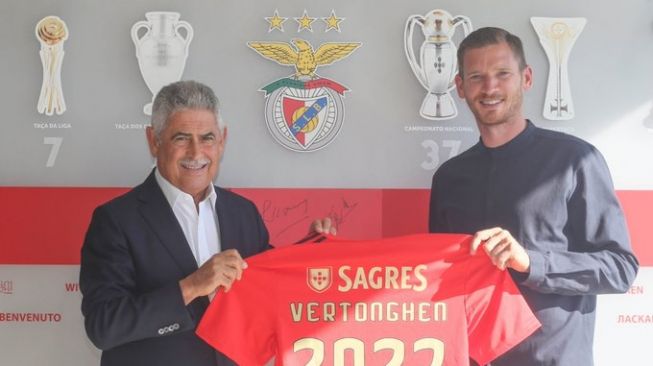 Resmi, Jan Vertonghen Gabung Benfica