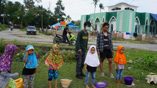 HUT RI, Anak-Anak Korban Banjir Luwu Utara Ikut Aneka Lomba