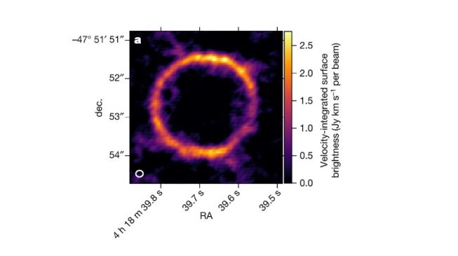 SPT0418-47, cincin konsmik. [Nature.com]