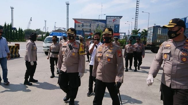 Baru Dilantik, Kapolres Pelabuhan Tanjung Priok Gelar Bakti Sosial