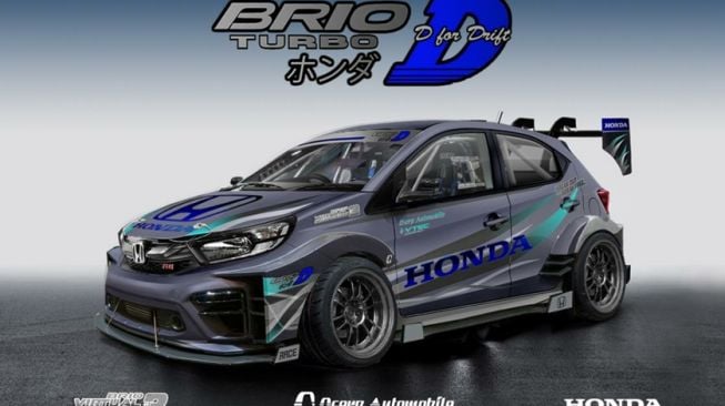 Juara pertama Desain Honda Brio Virtual Modification, Muhammad Haekal Shafi [PT Honda Prospect Motor].