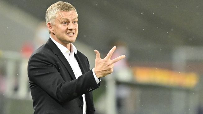 Manajer Manchester United, Ole Gunnar Solskjaer. [Martin Meissner / AFP / POOL]