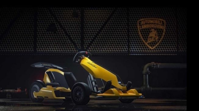 Gokart garapan Xiaomi yang bekerja sama dengan Lamborghini (Motor1.com)