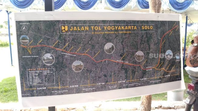 Pembangunan Tol Jogja-YIA Butuh 5 Juta Meter Persegi, Tirtoadi Masih Jadi Wilayah Tergusur