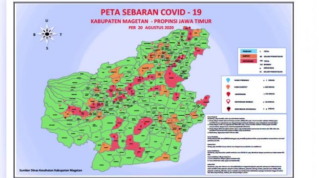 Nenek 60 Tahun Sembuh dari Covid-19, Magetan Tambah 3 Kasus Positif