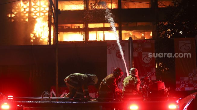 Polisi Tetapkan Delapan Orang Tersangka Kasus Kebakaran Gedung Kejagung