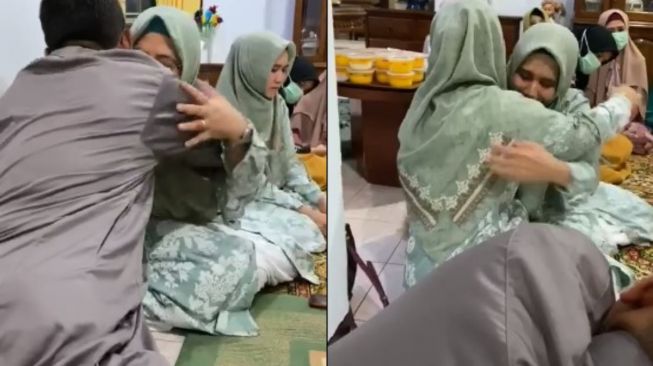 Viral Video Istri Ikhlas Dampingi Suami Melamar Adik Sendiri