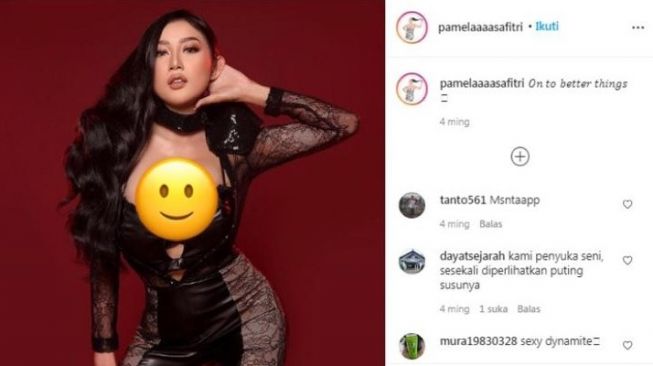 Potret Pamela Safitri [Instagram/@pamelaaaasafitri]